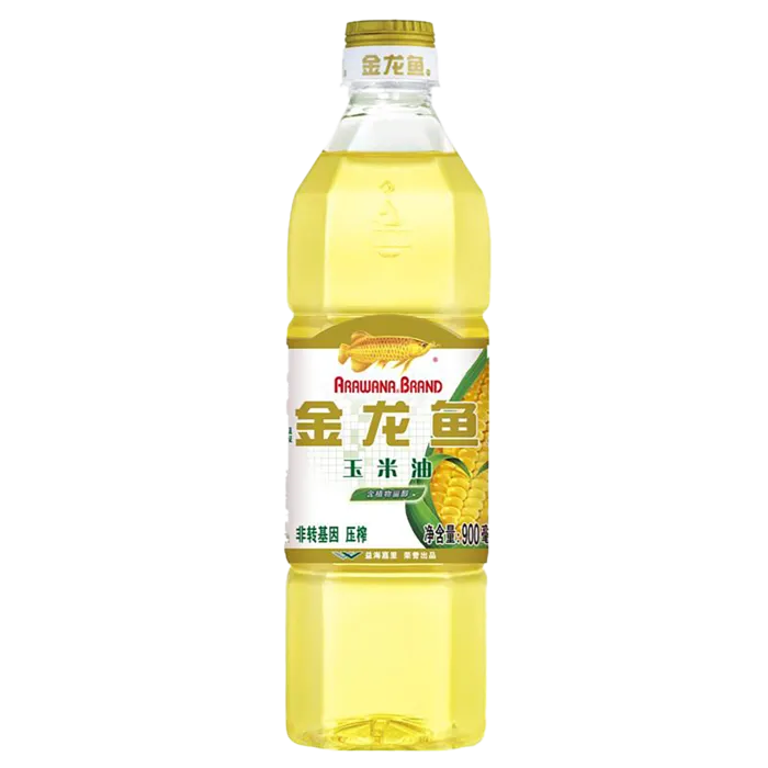 金龙鱼玉米油900毫升 (2)超市商品白底图免抠实物摄影png格式图片透明底
