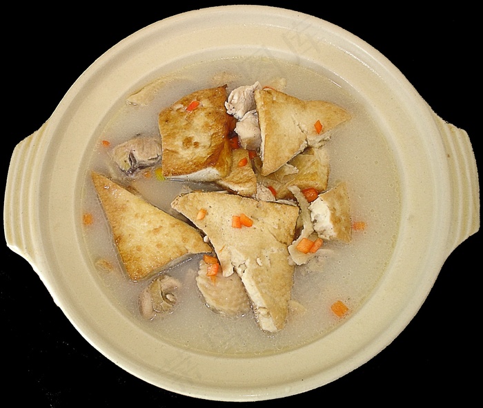 0649土鸡炖豆腐