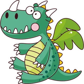 卡通恐龙生日宝宝宴派对素材恐龙派对免扣素材