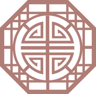 简约风中式传统图案窗花贴画镂空窗户瓷砖PNG免扣图片素材 (92)