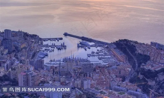 摩纳哥城市风光摄影