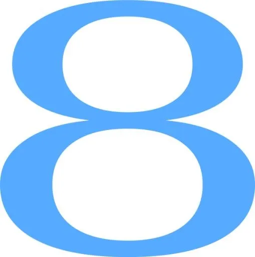 数字 8免抠(594x597)