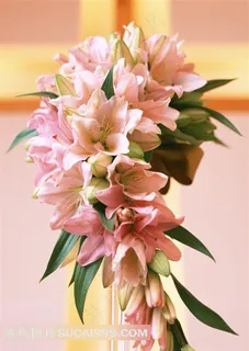 鲜花素材婚礼百合花插花 鲜花素材婚礼百合花插花