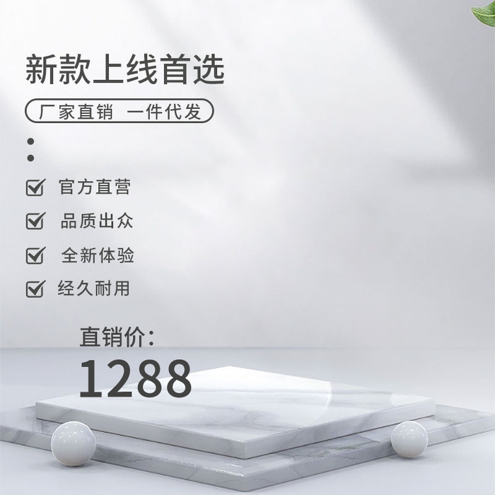 简约产品主图psd模版下载
