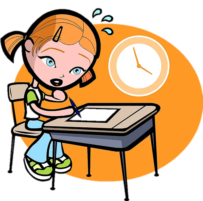 写作业卡通女孩素材少儿兴趣班