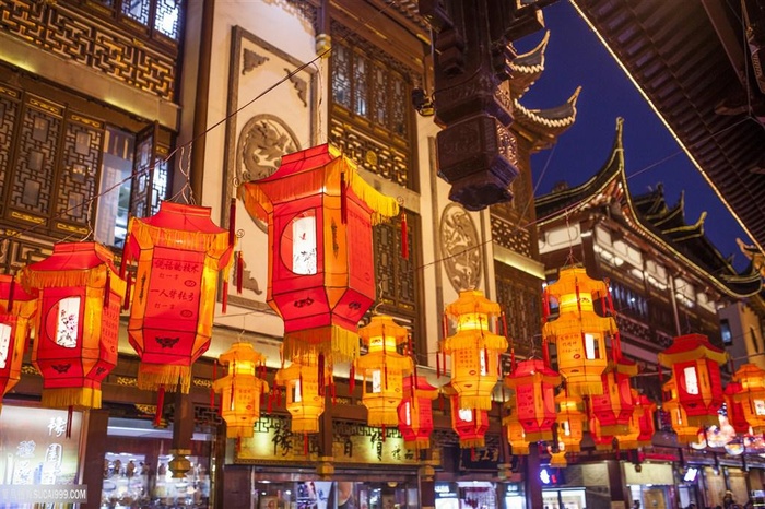 民族韵味浓厚的灯会素材