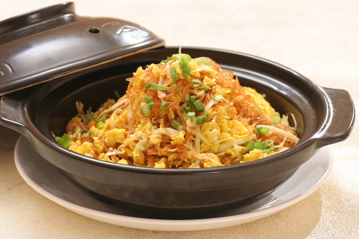 桂花粉丝炒莲白22咸鲜