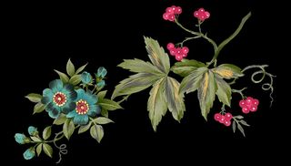 设计花鸟花卉背景墙