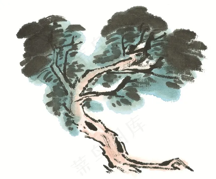 树绘画摄影图片