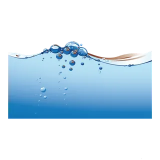 浪花水花水素材设计元素蓝色水里