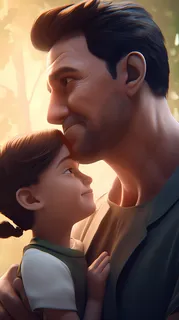 父亲 父亲节 温馨 坚强 爱护 关怀 教育 快乐 幸福 父爱