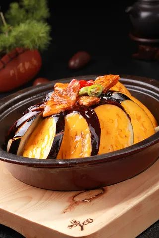 回味鲮鱼茄子煲