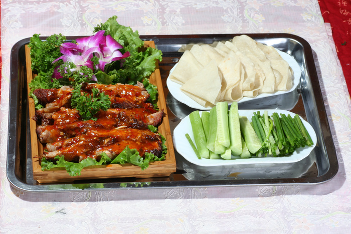 蒜汁羊头肉 (3)