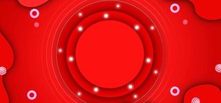 红色喜庆展板背景