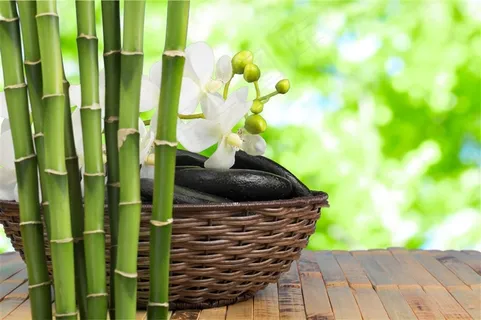 鹅卵石按摩石SPA高清素材