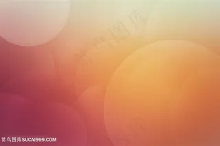 浅黄色唯美光斑模糊背景高清图