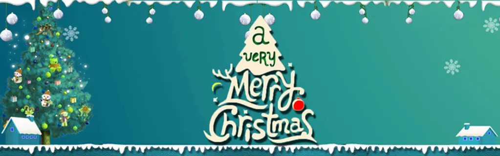 圣诞节蓝色背景