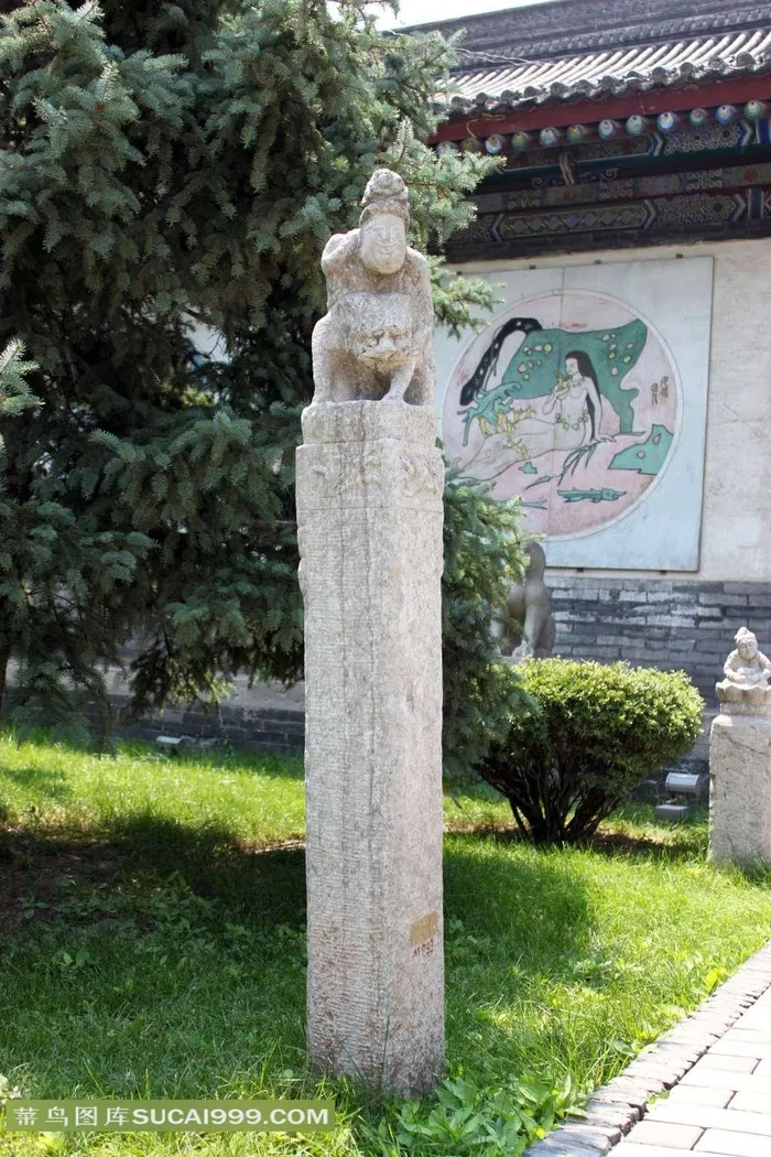 栓马桩高清素材