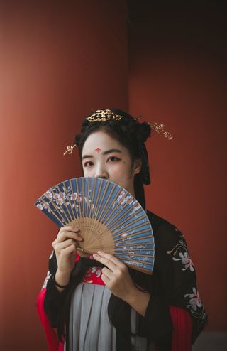 中国汉服写真图片