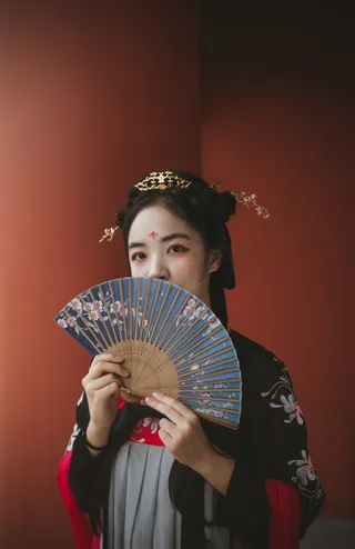 中国汉服写真图片