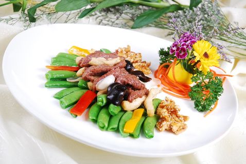 LCSC1717蜜豆百合木耳鸳鸯柳48元例