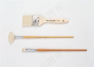 水粉笔笔刷高清素材图片