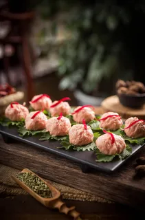 火锅菜品配菜牛肉丸生牛肉丸