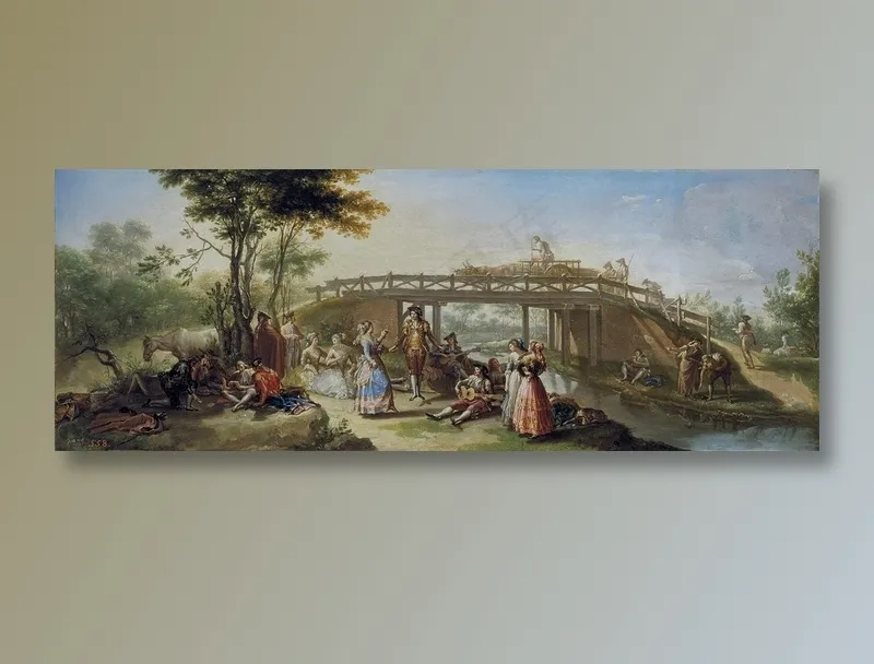 油画建筑设计素材