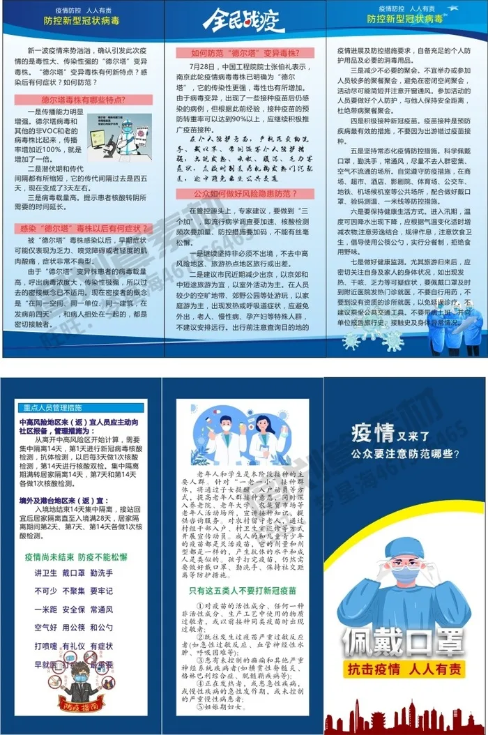 德尔塔病毒 疫情防控新冠肺炎疫苗健康海报x展板架psd设计cdr素材cdr矢量模版下载