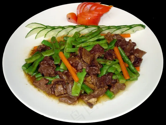 0610四季豆烧牛腩