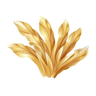 小麦麦穗金黄免抠