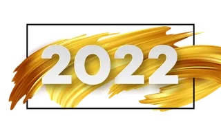 设计2022数字装饰新年