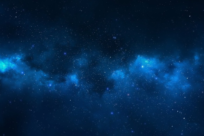 绚丽的夜空繁星背景高清图片