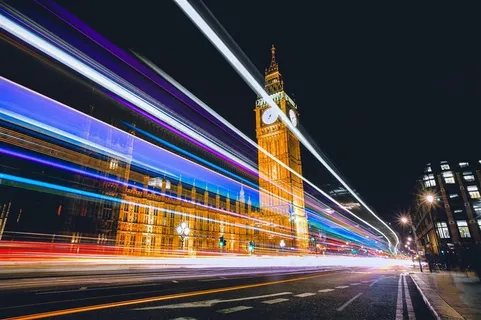 美丽的英国城市街道景色图片 美丽的英国城市街道景色图片