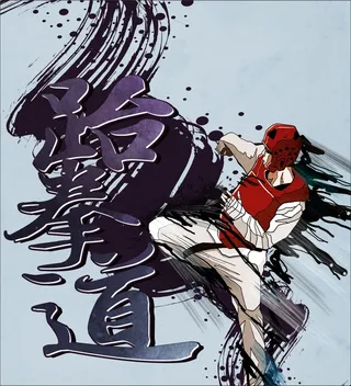 跆拳道宣传画面