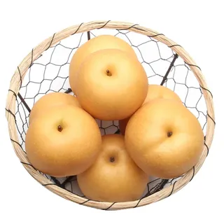 丰水梨-1水果超市商品白底图免抠实物摄影png格式图片透明底