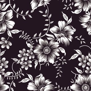 花卉唯美手绘花朵面料纹理手机壳布料面料印花服装矢量图案素材