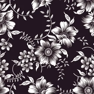 花卉唯美手绘花朵面料纹理手机壳布料面料印花服装矢量图案素材