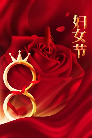 三八妇女节 妇女节海报模板