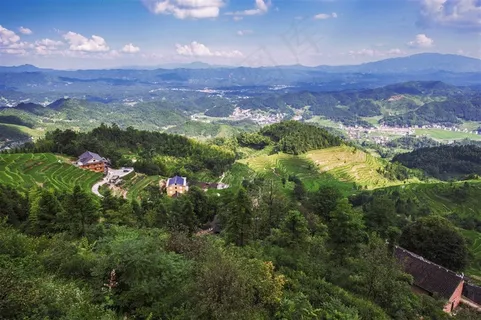 湖南紫鹊界梯田风景素材 湖南紫鹊界梯田风景素材