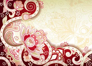 时尚花朵花纹矢量素材花卉图案时尚花纹