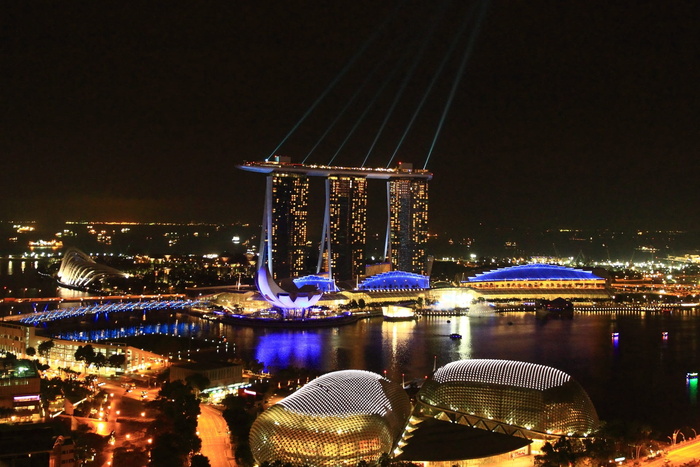 高清唯美城市夜景风景