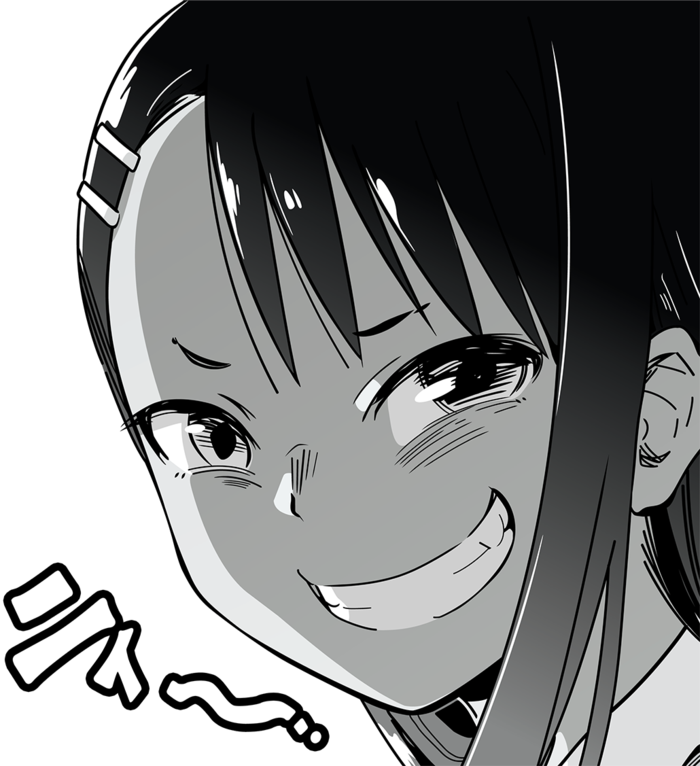 黑白素材简笔女孩