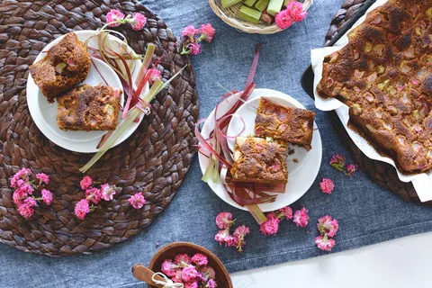 花朵与美食图片 花朵与美食图片
