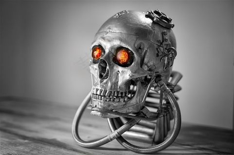 创意未来科技机器人机械素材图