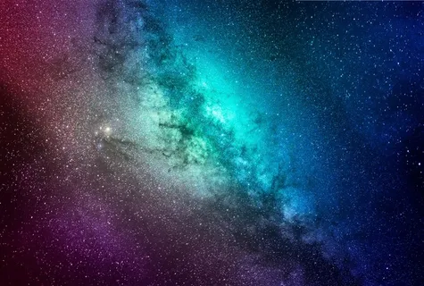 唯美星空背景高清图片