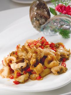 CXC05006泰椒炒鲜鲍仔