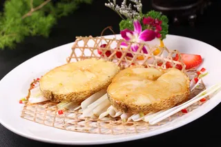 竹网葱烧银鳕鱼 (1)