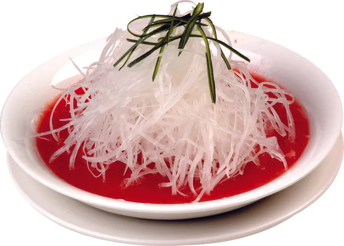白里透红