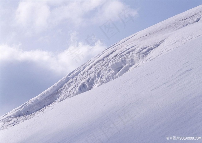 冰雪唯美风景画